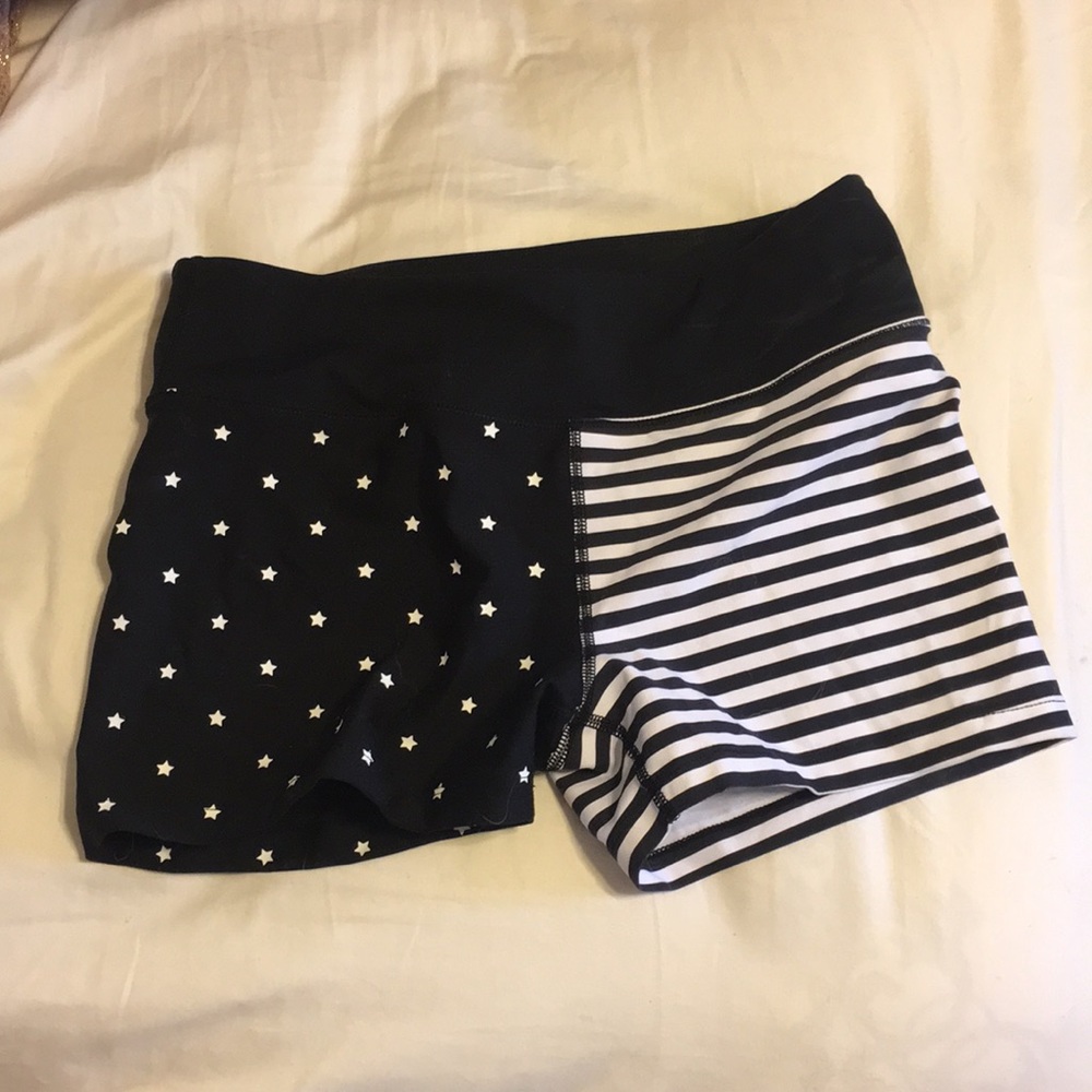 Lorna Jane Stars and Stripes booty shorts